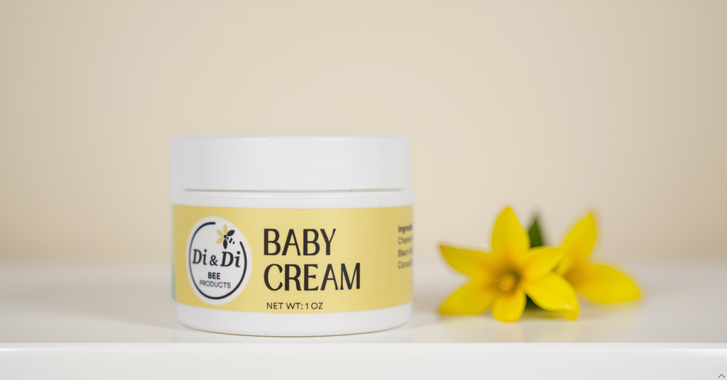 Natural Baby Cream – Gentle Hydration for Dry & Sensitive Skin, 1 oz