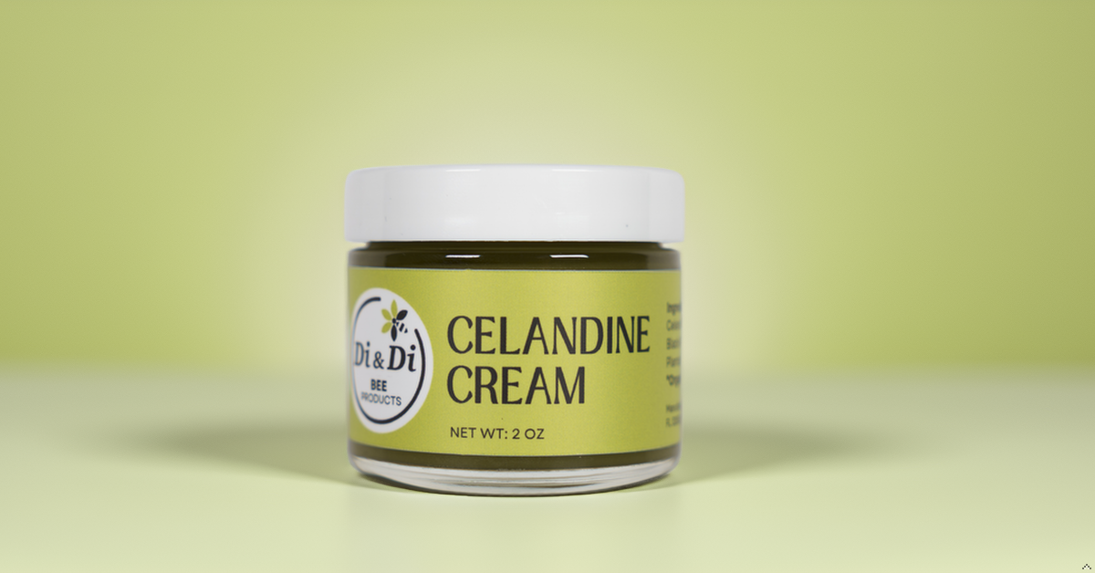 Organic Celandine Cream , 2 oz