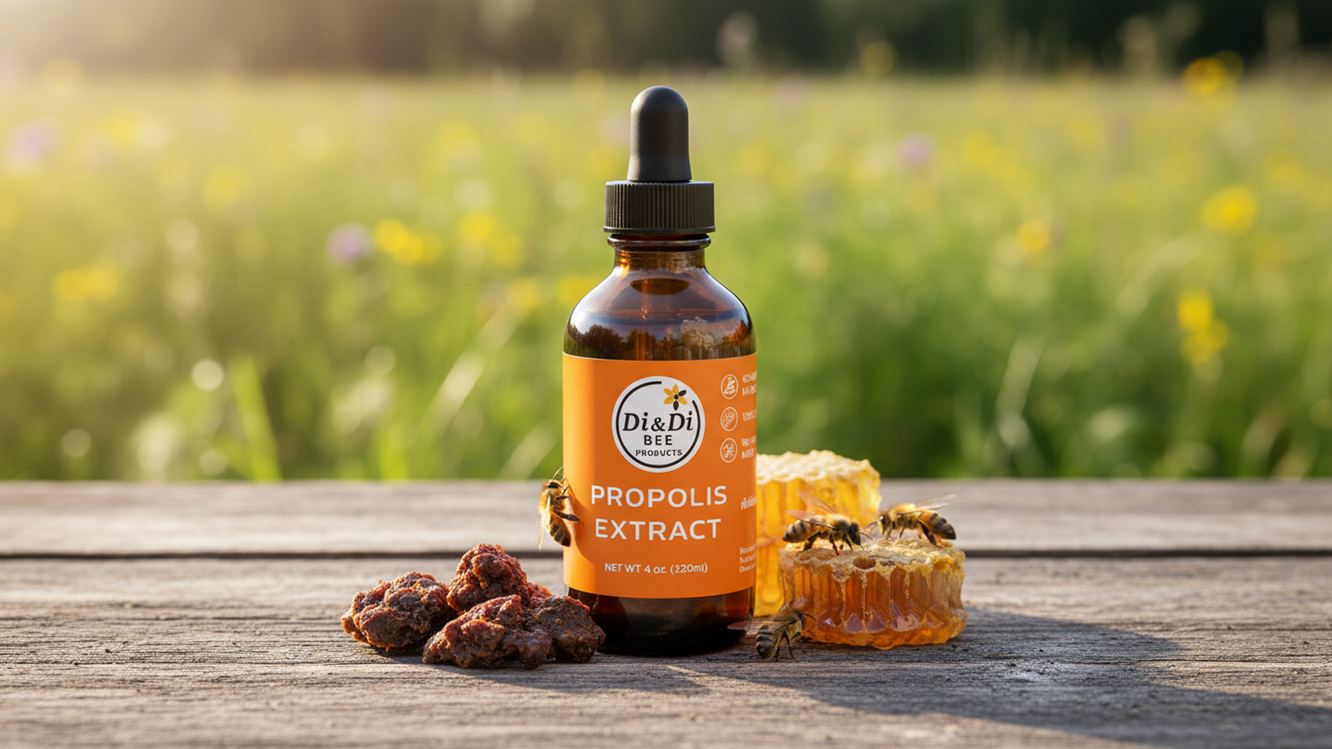 NATURAL PROPOLIS EXTRACT, 4 oz