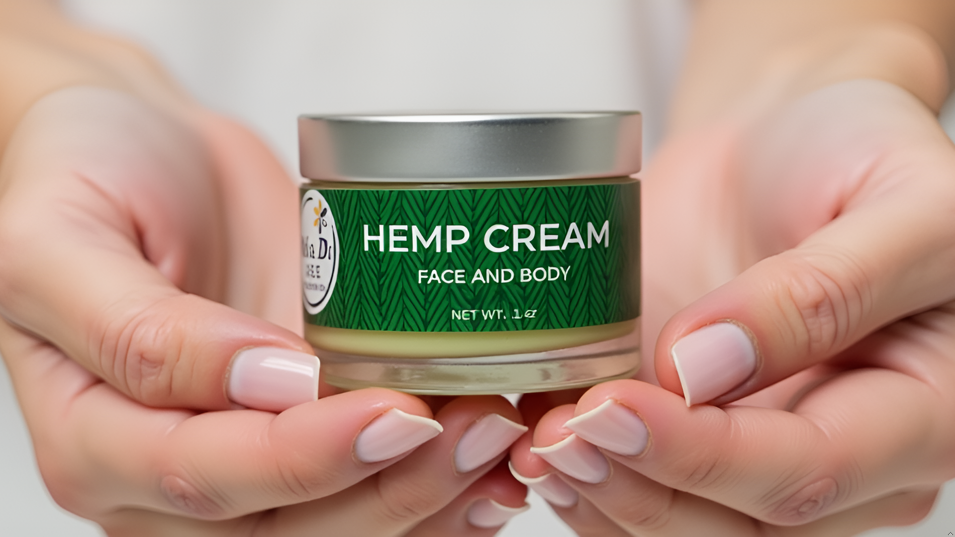 Organic Hemp Cream  Face& Body  , 1 oz