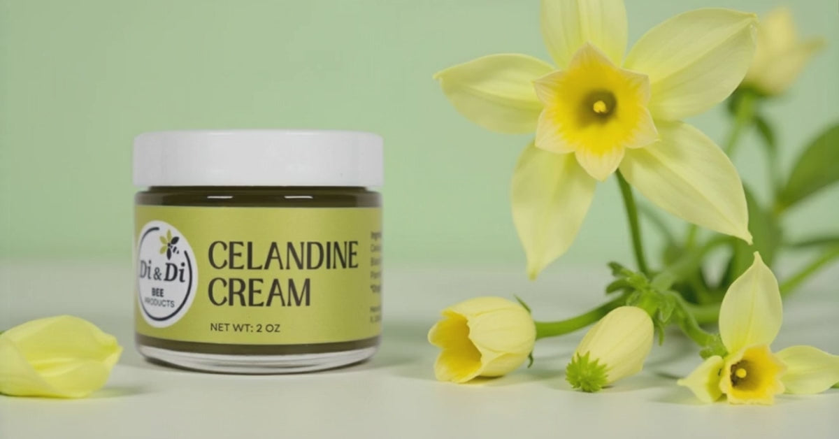 Organic Celandine Cream , 2 oz